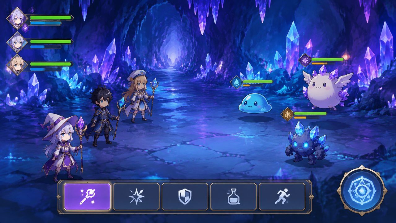 魔法师露娜 任务推进 玩法截图 1