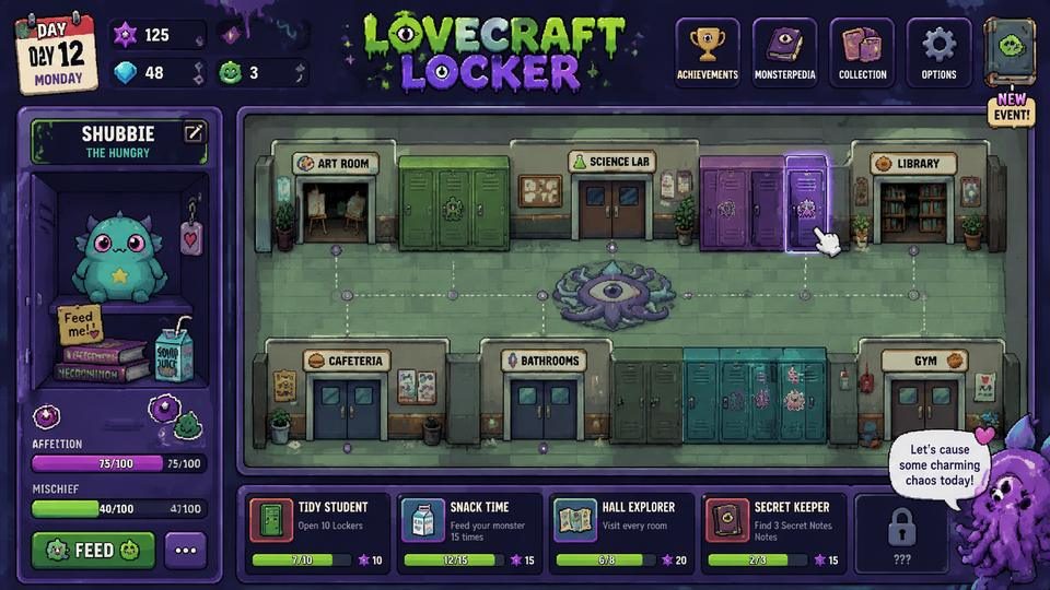 Lovecraft Locker 任务推进 资料图 7