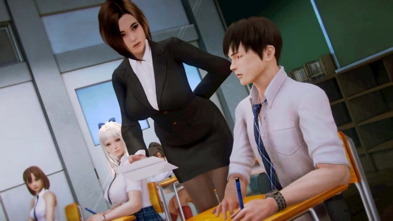 二次元老婆学院_Waifu Academy 玩法展示 演示图 1