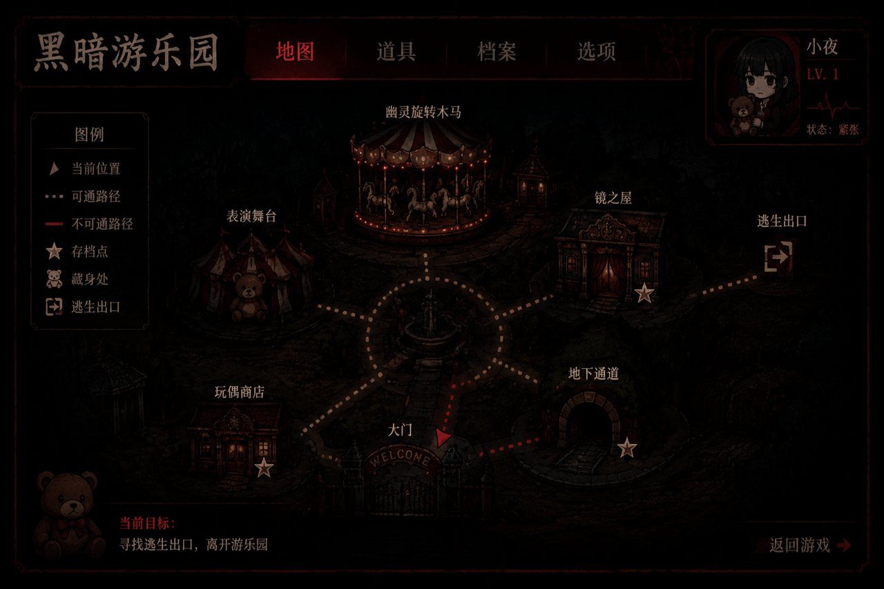 黑暗游乐园 支线内容 玩法截图 8