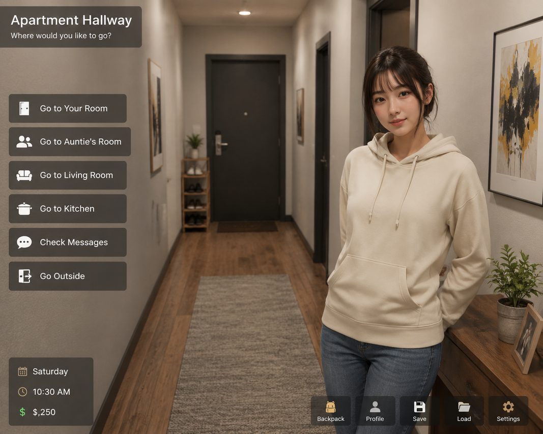 我的可爱表姐 剧情SLG 资料图 4
