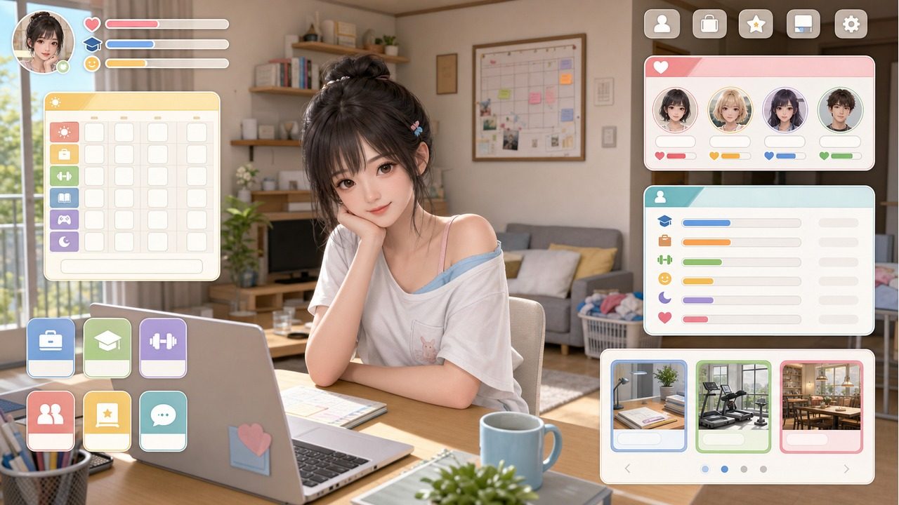 能干的后辈小葵酱 互动养成 展示图 4