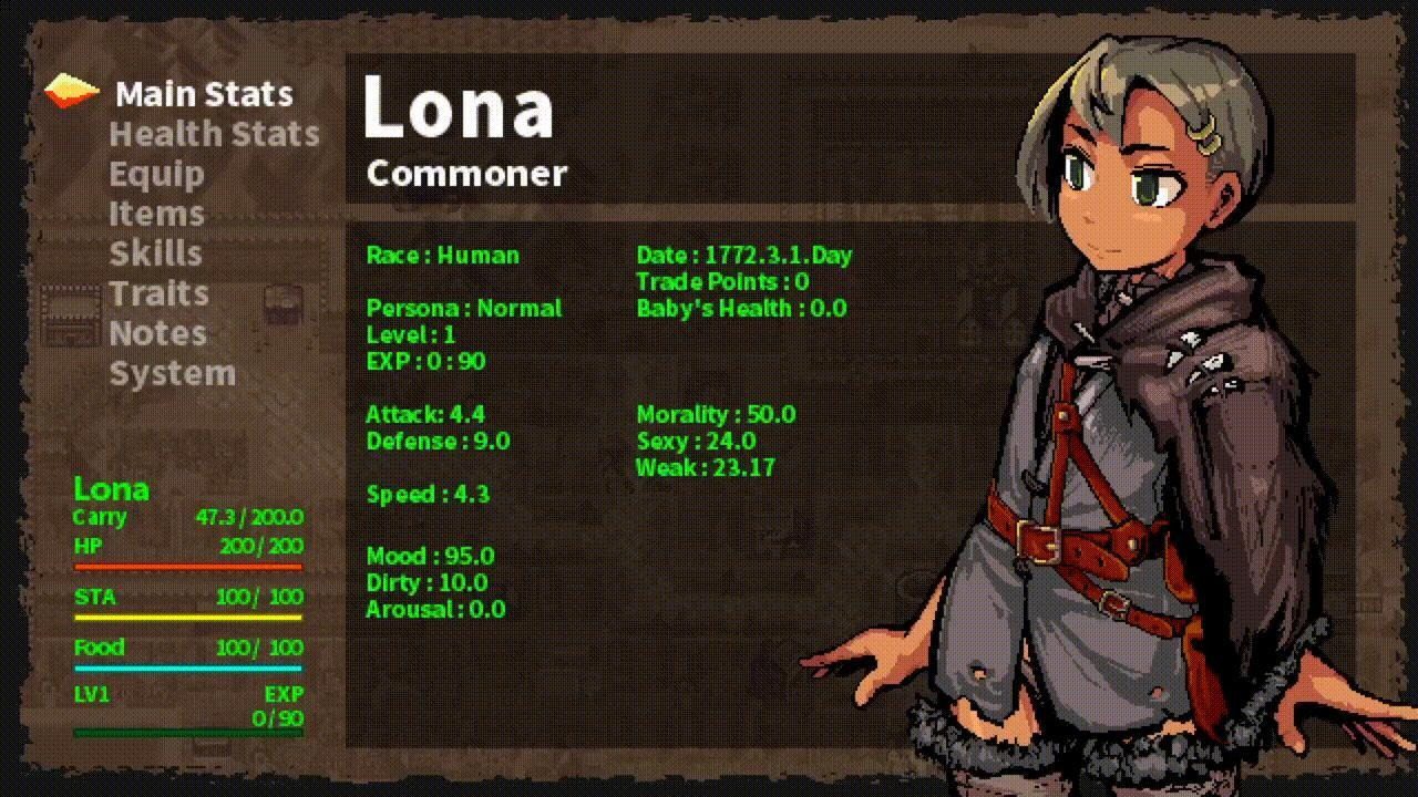 洛娜的世界LonaB 角色养成 场景图